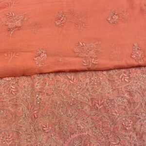 Bareeze Net Collection With Handwork Nag With Pure Pakistani Chiffon Duppata 2026 - 25