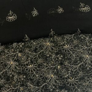 Bareeze Net Collection With Handwork Nag With Pure Pakistani Chiffon Duppata 2026 - 27