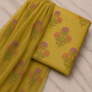 Bareeze Winter Karandi 3pc With Sonydarti Chiffon Duppata Mk - 56