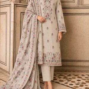 Bareeze Winter Shawl 3PC Suit Mk - 28