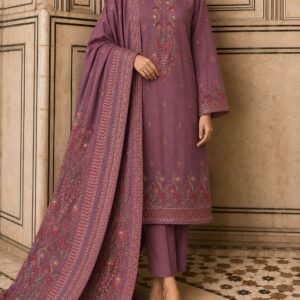 Bareeze Winter Shawl 3PC Suit Mk - 24