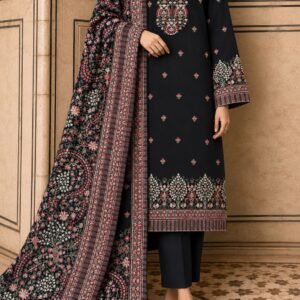 Bareeze Winter Shawl 3PC Suit Mk - 25