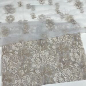 Bareeze Net Collection With Handwork Nag With Pure Pakistani Chiffon Duppata 2026 - 29