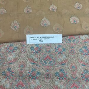 Bareeze Net Collection With Handwork Nag With Pure Pakistani Chiffon Duppata 2026 - 40