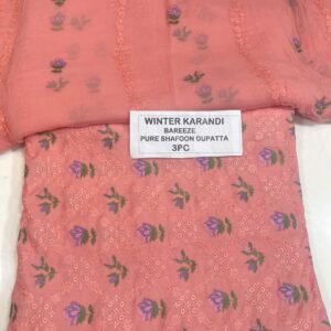Bareeze Winter Karandi 3pc Collection 2026 Mk - 18
