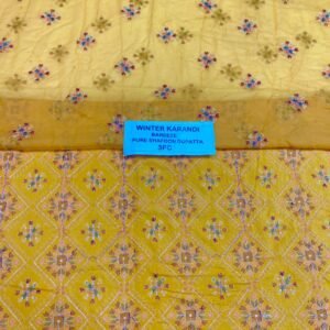 Bareeze Winter Karandi 3pc Collection 2026 Mk - 23