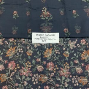 Bareeze Winter Karandi 3pc Collection 2026 Mk - 24