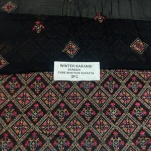 Bareeze Winter Karandi 3pc Collection 2026 Mk - 32