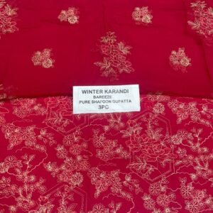 Bareeze Winter Karandi 3pc Collection 2026 Mk - 34