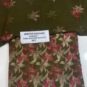 Bareeze Winter Karandi 3pc Collection 2026 Mk - 44