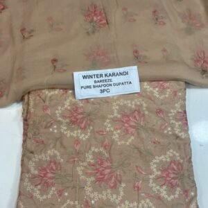 Bareeze Winter Karandi 3pc Collection 2026 Mk - 45