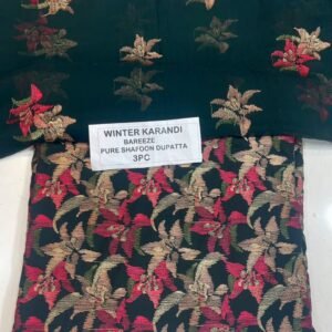 Bareeze Winter Karandi 3pc Collection 2026 Mk - 46