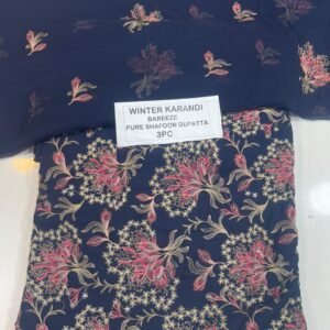 Bareeze Winter Karandi 3pc Collection 2026 Mk - 48