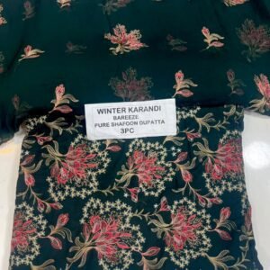 Bareeze Winter Karandi 3pc Collection 2026 Mk - 49
