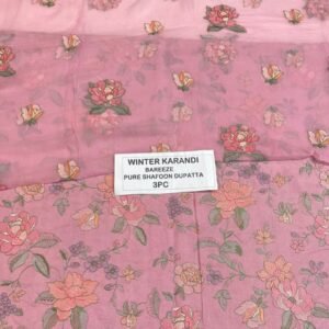 Bareeze Winter Karandi 3pc Collection 2026 Mk - 51