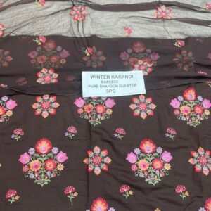 Bareeze Winter Karandi 3pc Collection 2026 Mk - 54