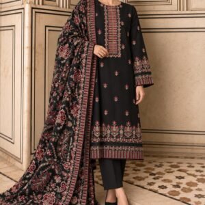 Bareeze Winter Shawl 3PC Suit Mk - 34