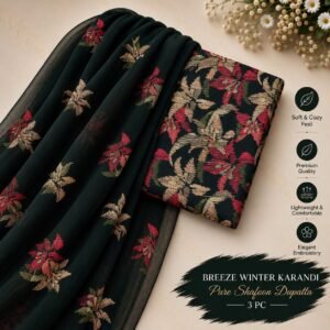 Bareeze Winter Karandi 3pc Collection 2026 Mk - 58