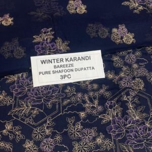 Bareeze Winter Karandi 3pc Collection 2026 Mk - 67