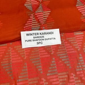 Bareeze Winter Karandi 3pc Collection 2026 Mk - 68