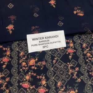 Bareeze Winter Karandi 3pc Collection 2026 Mk - 69