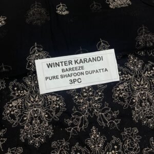 Bareeze Winter Karandi 3pc Collection 2026 Mk - 70