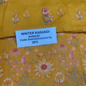 Bareeze Winter Karandi 3pc Collection 2026 Mk - 71