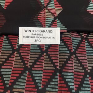 Bareeze Winter Karandi 3pc Collection 2026 Mk - 74