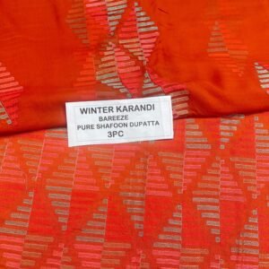 Bareeze Winter Karandi 3pc Collection 2026 Mk - 76