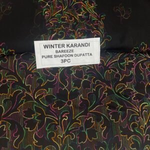 Bareeze Winter Karandi 3pc Collection 2026 Mk - 78