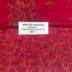 Bareeze Winter Karandi 3pc Collection 2026 Mk - 82