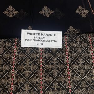 Bareeze Winter Karandi 3pc Collection 2026 Mk - 85