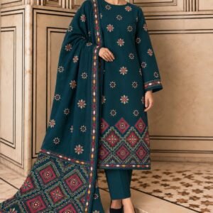 Bareeze Winter Shawl 3PC Suit Mk - 40