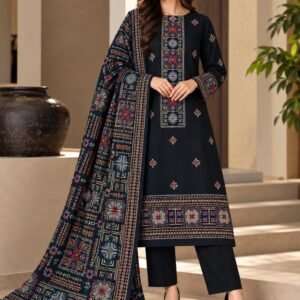 Bareeze Winter Shawl 3PC Suit Mk - 37