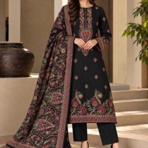 Bareeze Winter Shawl 3PC Suit Mk - 36
