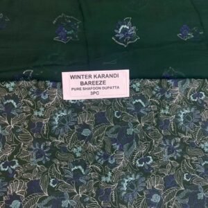 Bareeze Winter Karandi 3pc Collection 2026 Mk – 91
