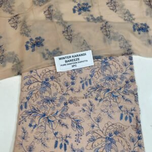Bareeze Winter Karandi 3pc Collection 2026 Mk – 97