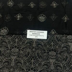 Bareeze Winter Karandi 3pc Collection 2026 Mk – 99
