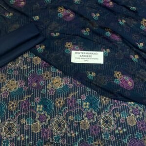 Bareeze Winter Karandi 3pc Collection 2026 Mk – 102