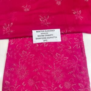 Bareeze Winter Karandi 3pc Collection 2026 Mk – 105