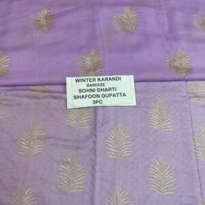 Bareeze Winter Karandi 3pc Collection 2026 Mk – 109