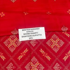 Bareeze Winter Karandi 3pc Collection 2026 Mk – 110