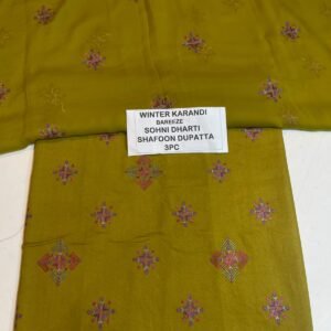 Bareeze Winter Karandi 3pc Collection 2026 Mk – 112