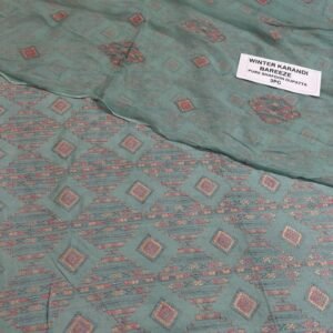 Bareeze Winter Karandi 3pc With Sonydarti Chiffon Duppata Mk - 198