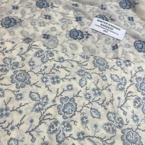 Bareeze Winter Karandi 3pc With Sonydarti Chiffon Duppata Mk - 202