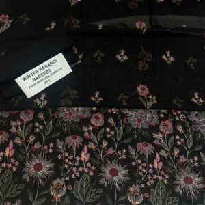 Bareeze Winter Karandi 3pc With Sonydarti Chiffon Duppata Mk - 212