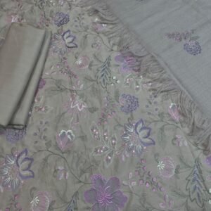 Bareeze Winter Karandi With Pure Pashmina Shawl  Mk - 8