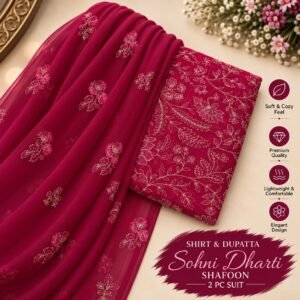 Pakistani Chiffon 2PC Mk - 572
