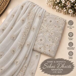 Pakistani Chiffon 2PC Mk – 575