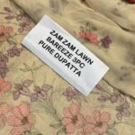 Bareeze Pure Swiss Lawn 3Pc MK - 122
